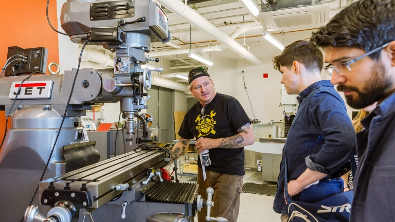 BAT Makerspace. Photo by Kreg Holt/NYCEDC. BAT Makerspace. Photo by Kreg Holt/NYCEDC.