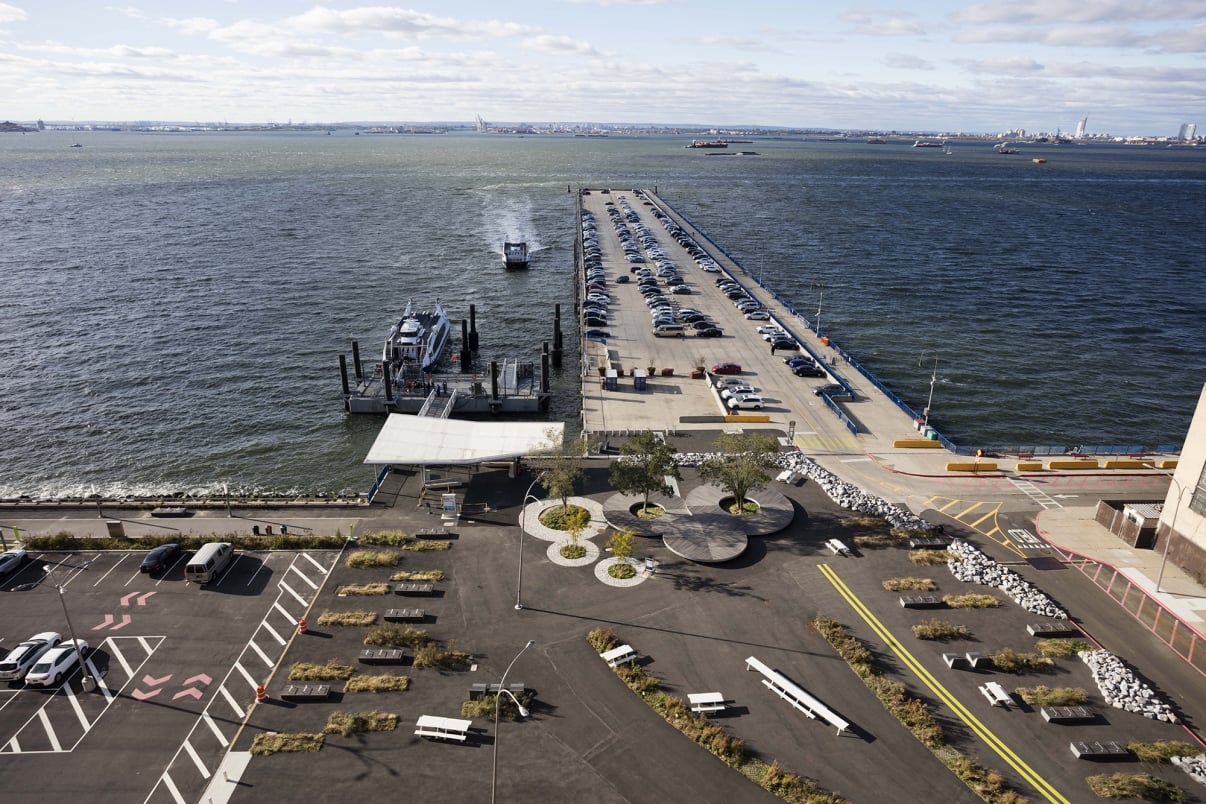 Sunset Park Ferry landing at Brooklyn Army Terminal